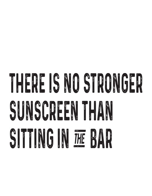 "Stronger Than Sunscreen" Kitchen Towel