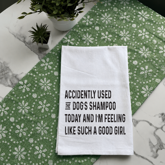 "Accidentally Used the Dog's Shampoo" Kitchen Towel