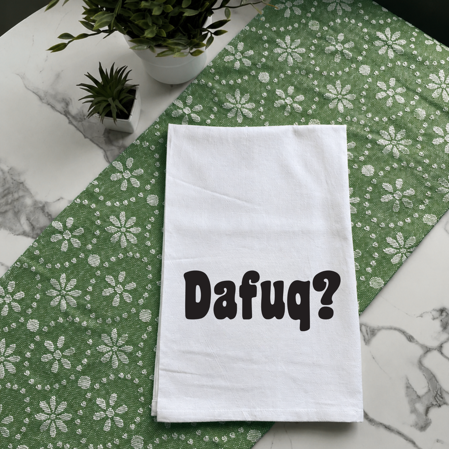 "Dafuq?" Kitchen Towel