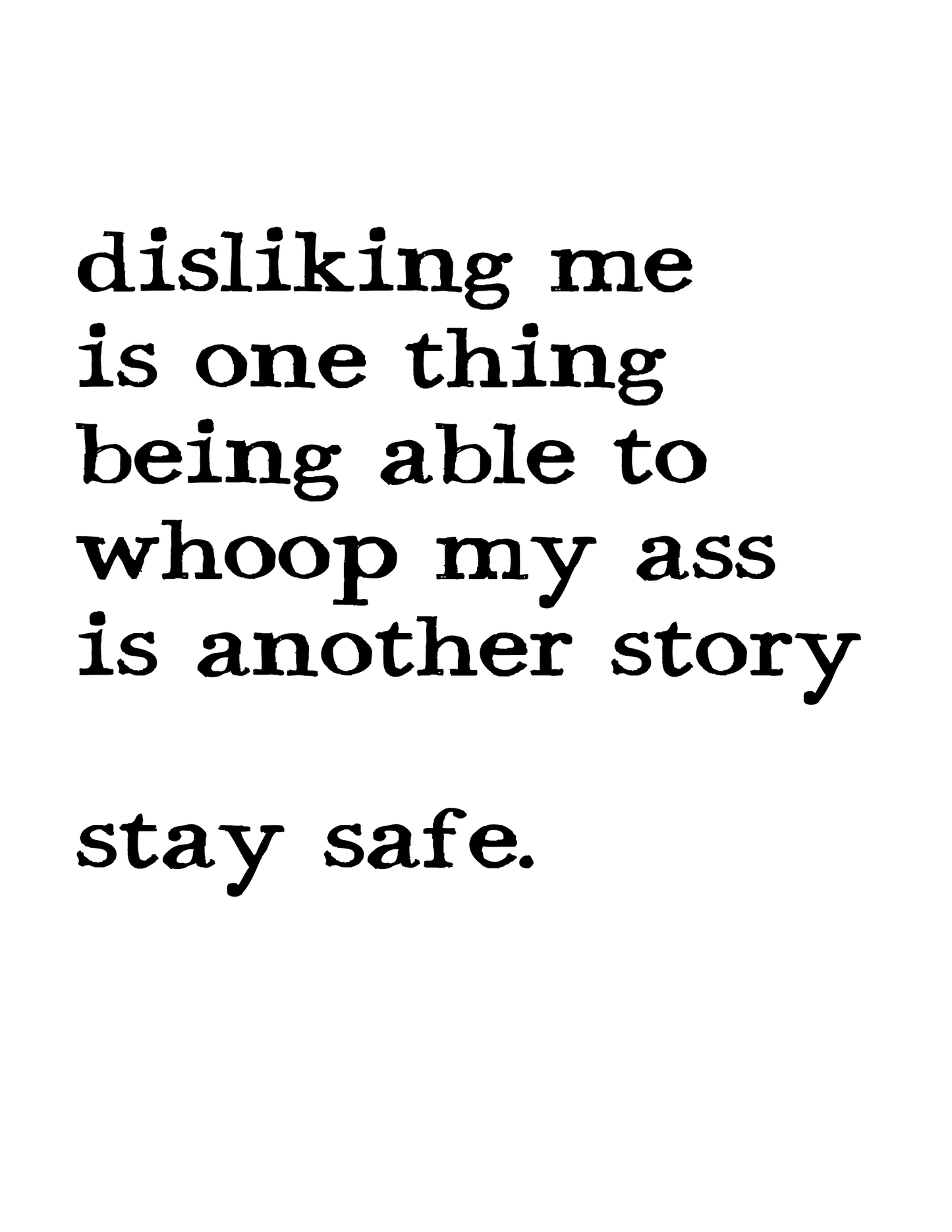 "Stay Safe" Kitchen Towel