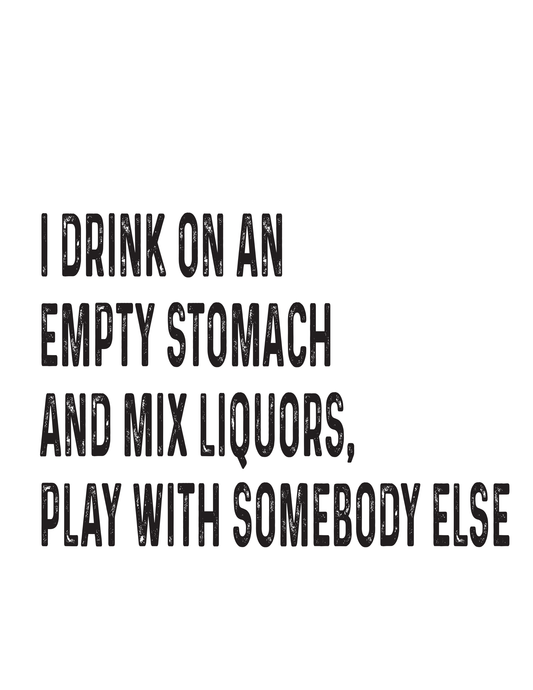 "Play with Somebody Else" Kitchen Towel