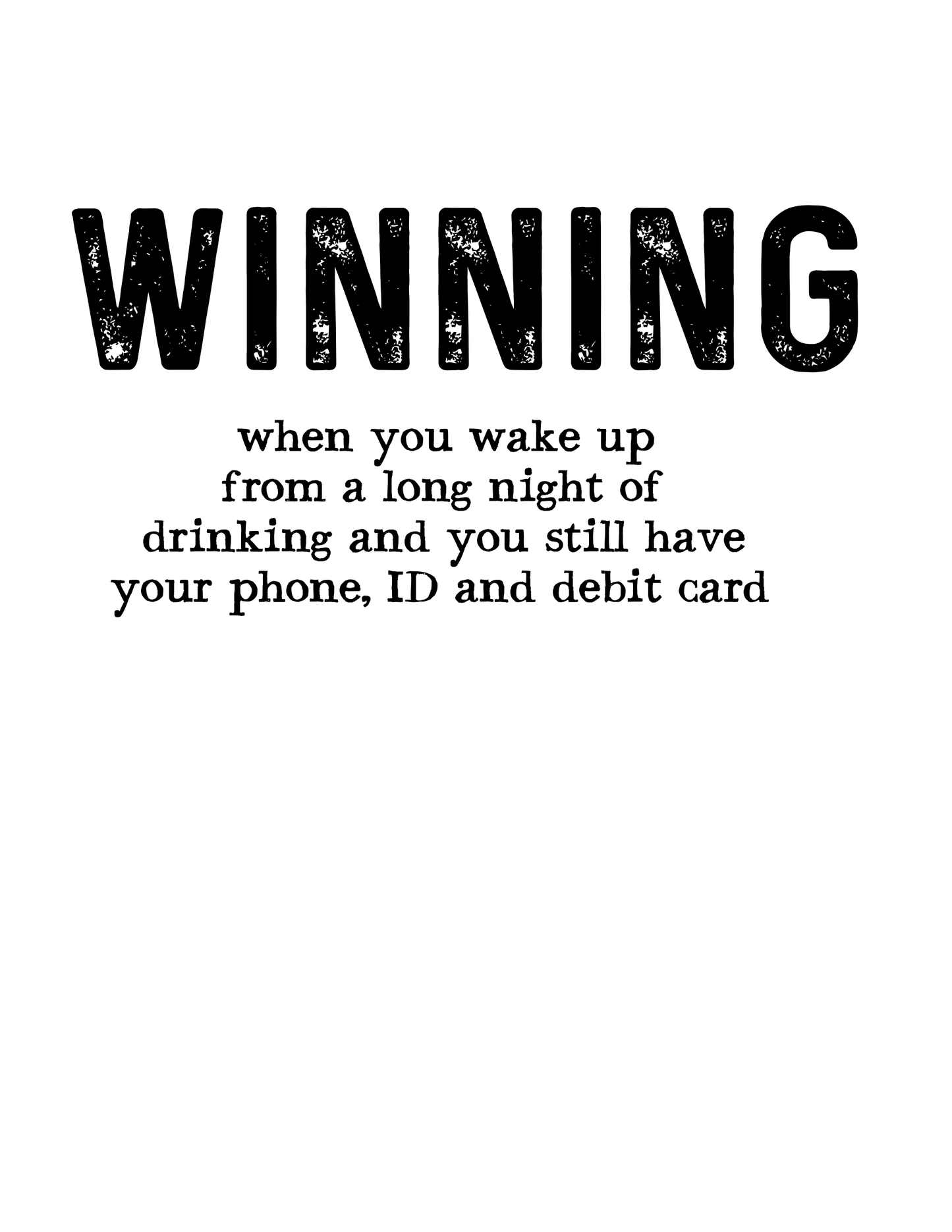 "Winning" Kitchen Towel