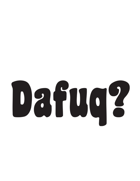 "Dafuq?" Kitchen Towel